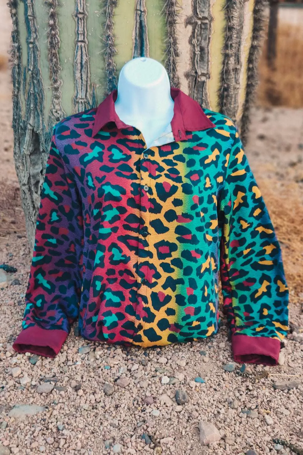 *LAST CHANCE* Prowling For Pinot Button Down