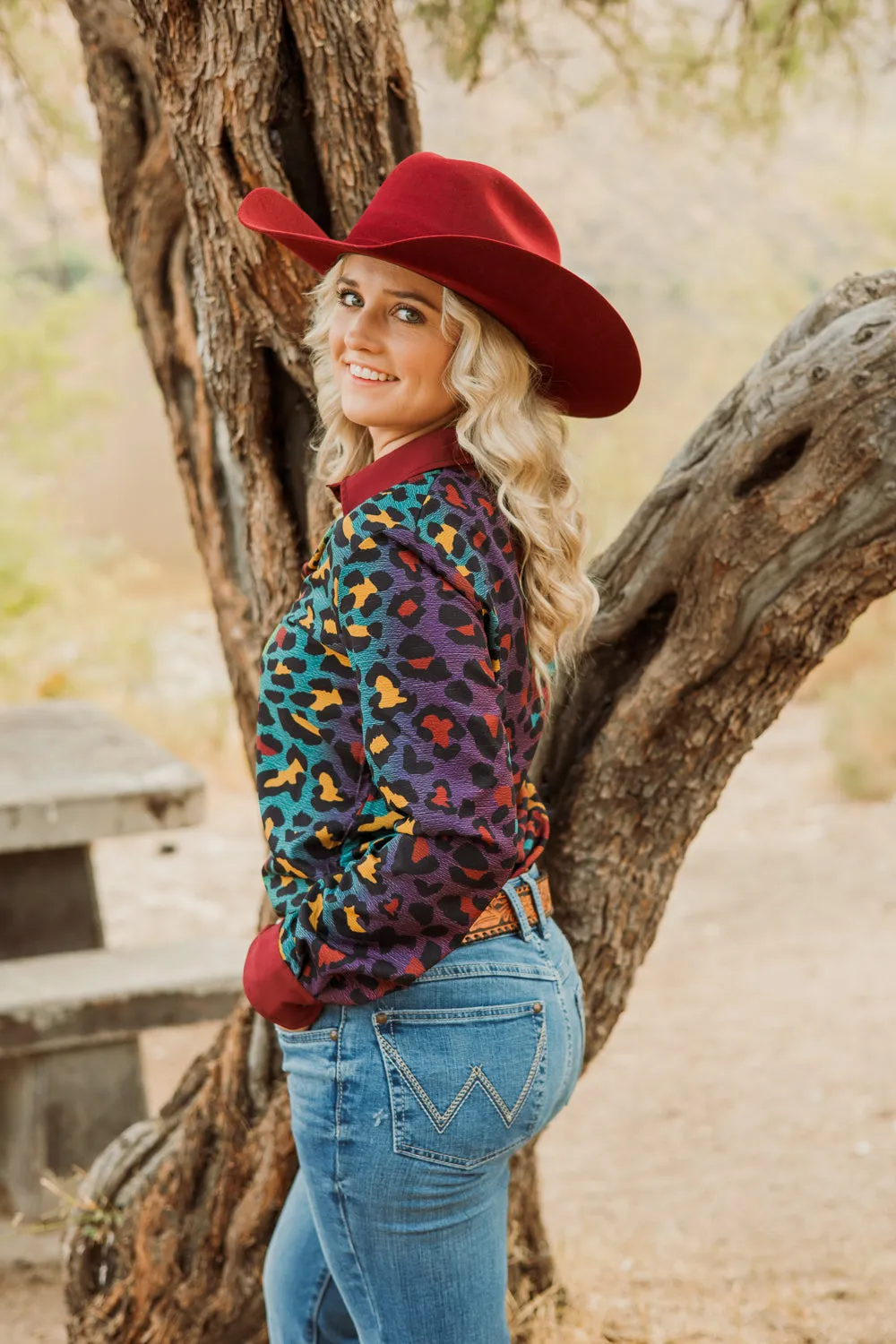 *LAST CHANCE* Prowling For Pinot Button Down