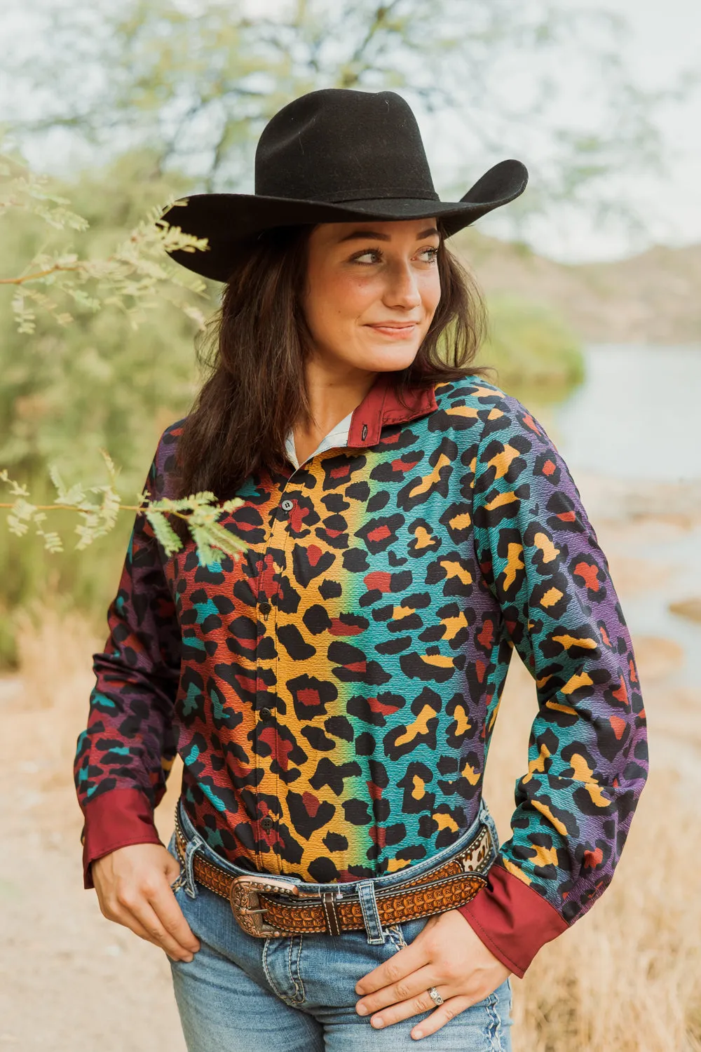 *LAST CHANCE* Prowling For Pinot Button Down