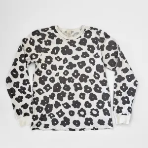 Long Sleeve T-Shirt - Celeste in Faded Black
