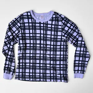 Long Sleeve T-Shirt - Darby in Midnight & Lilac Pop