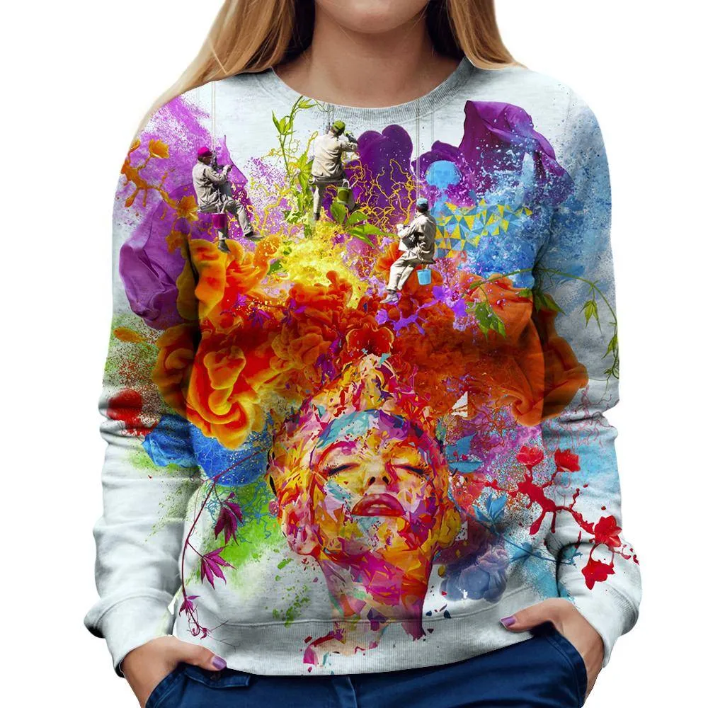 Men At Work Womens Sweatshirt