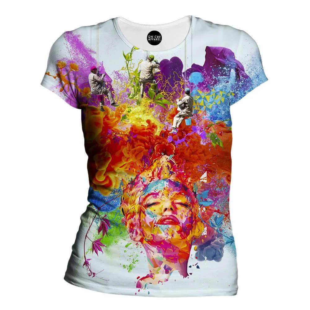Men At Work Womens T-Shirt