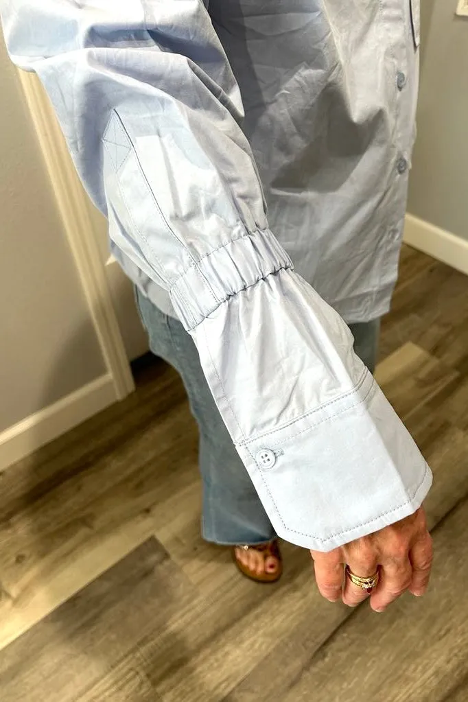 Mila Long Sleeve Button Down--2 COLORS