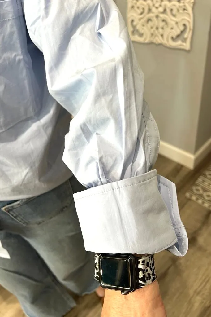 Mila Long Sleeve Button Down--2 COLORS