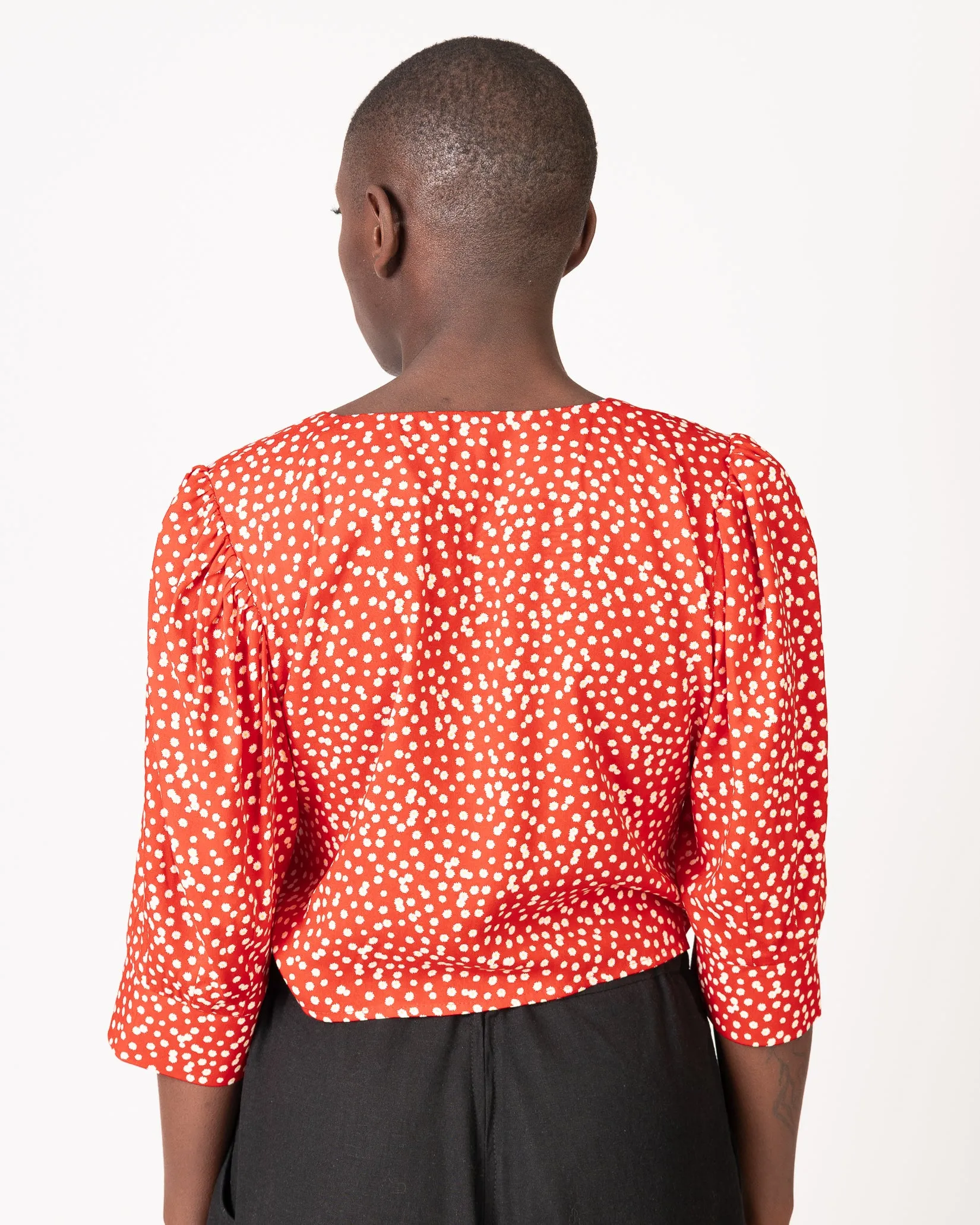Monday Morning | Puff-Sleeved Blouse Bolero