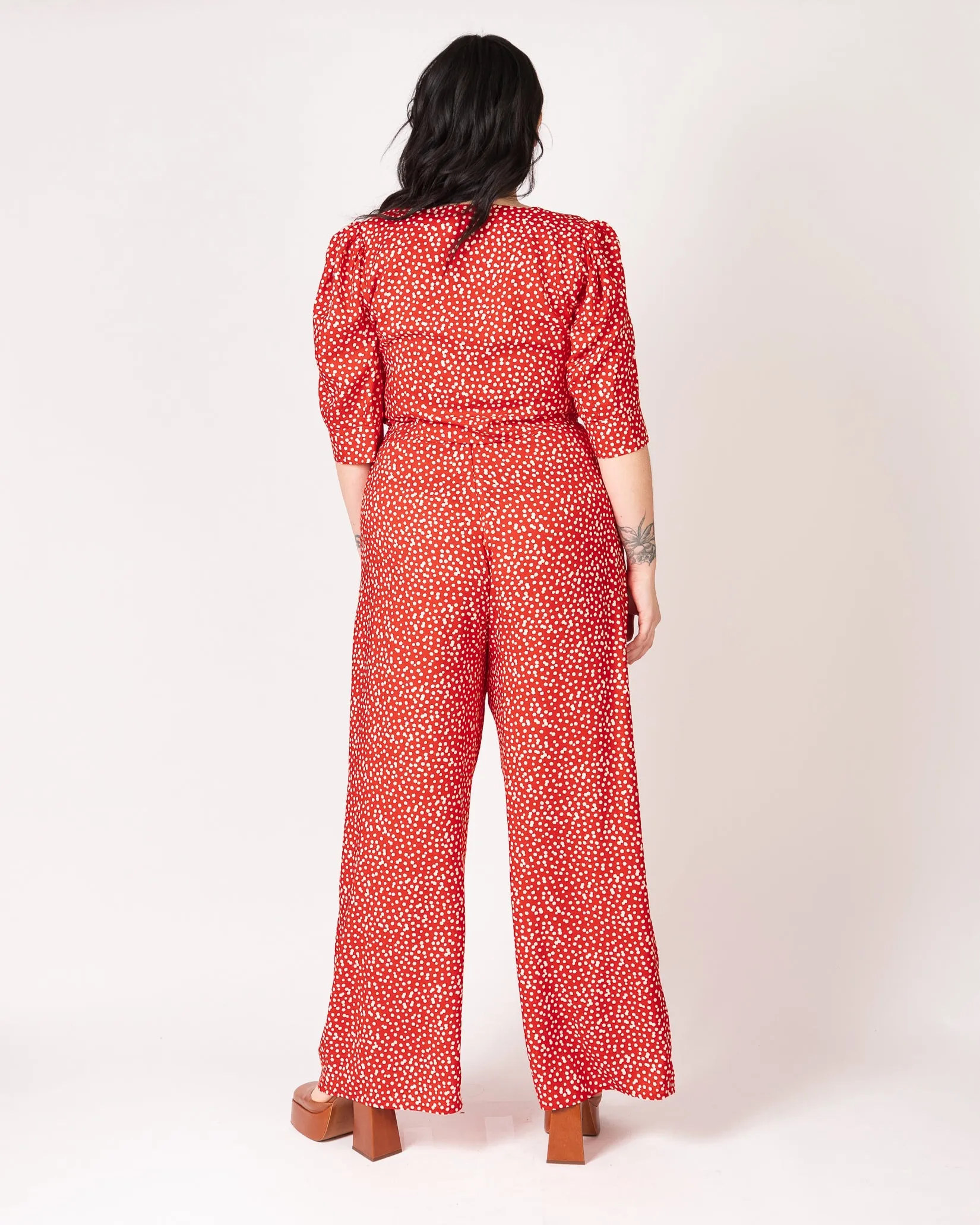 Monday Morning | Puff-Sleeved Blouse Bolero