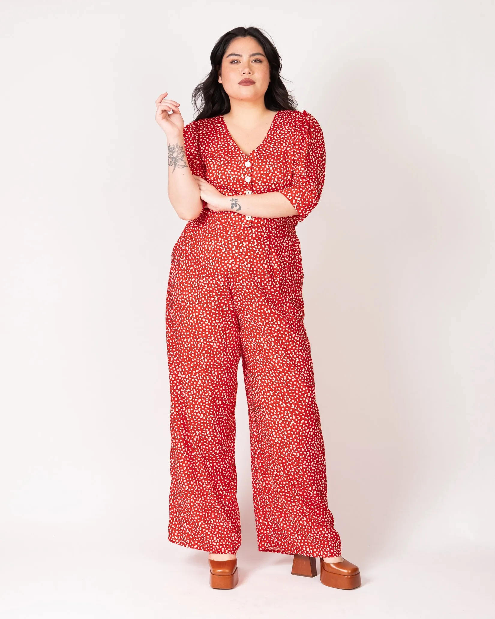 Monday Morning | Puff-Sleeved Blouse Bolero