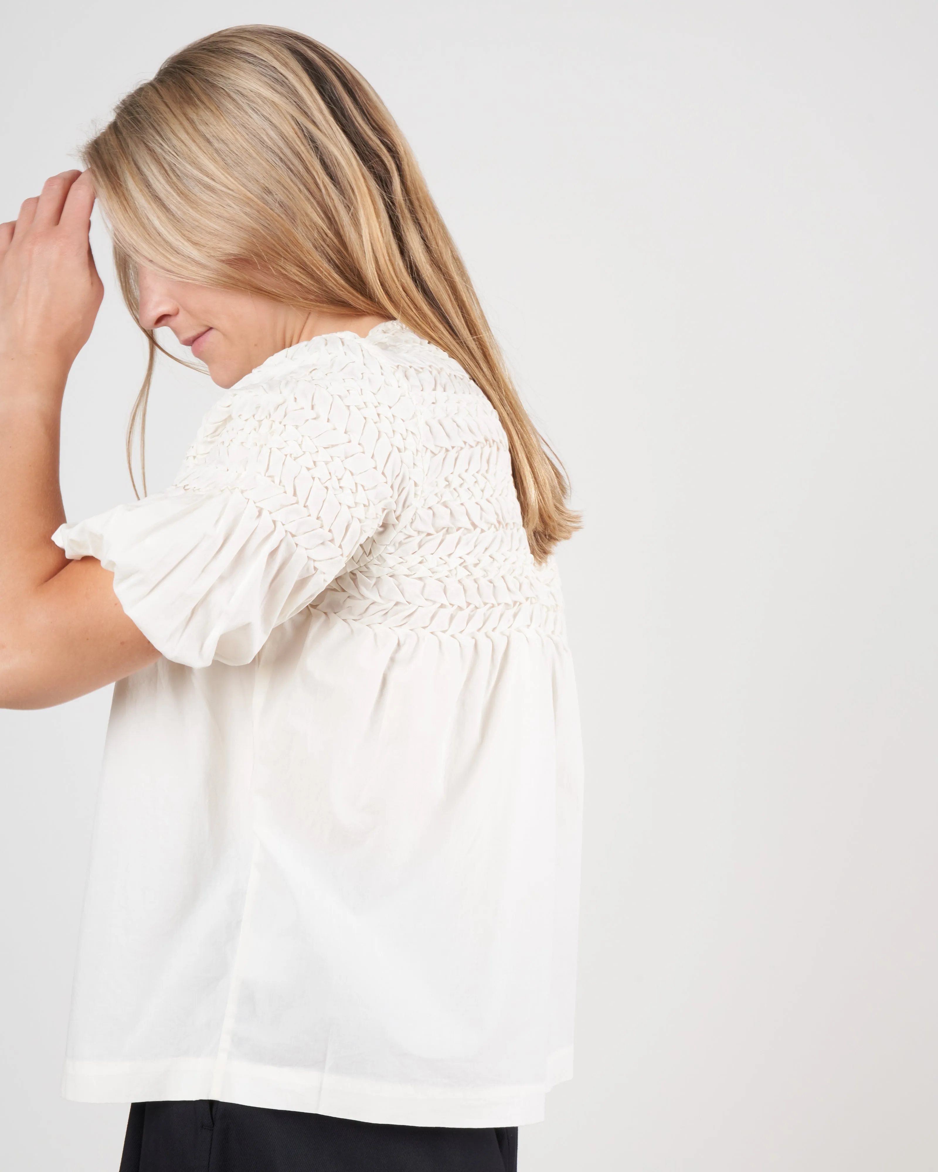 orestes blouse - ivory