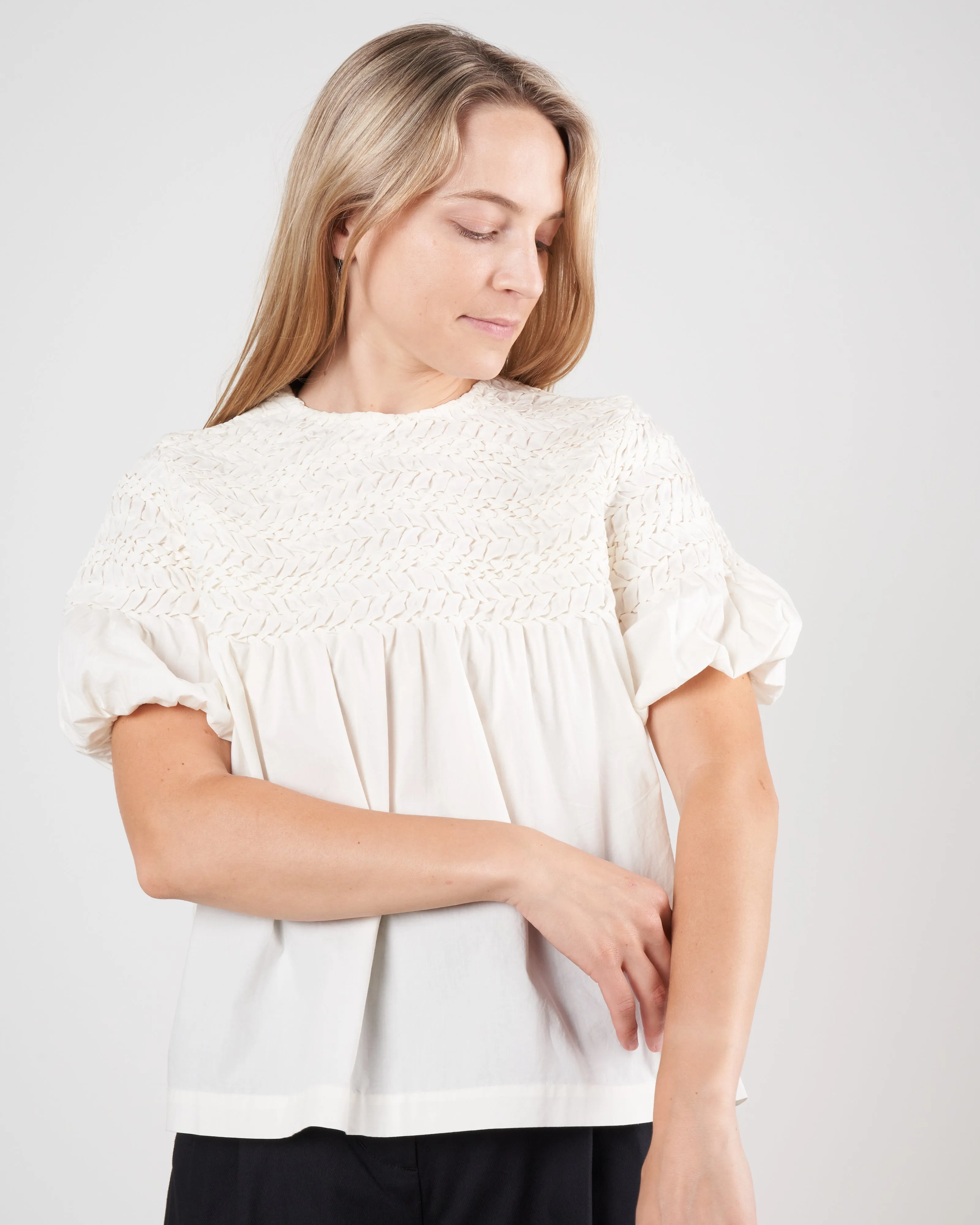 orestes blouse - ivory