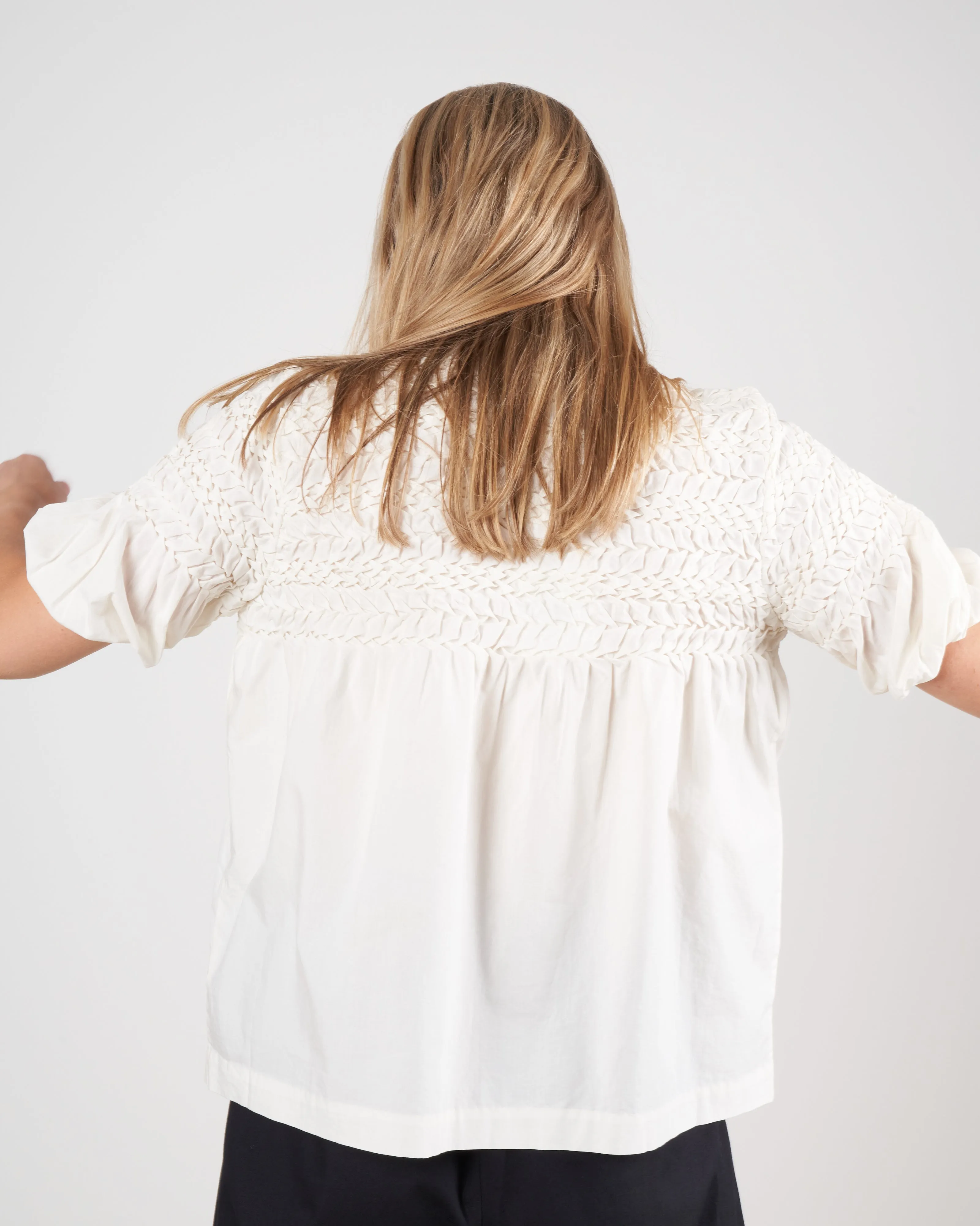 orestes blouse - ivory