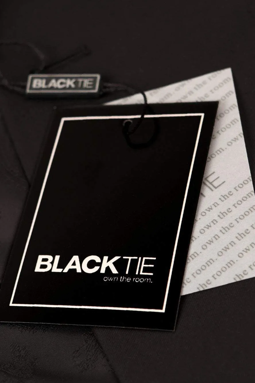 "Rio" Black Tuxedo Jacket