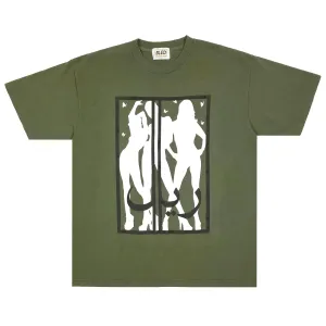 Rial Garment Dye Tee - Olive Green