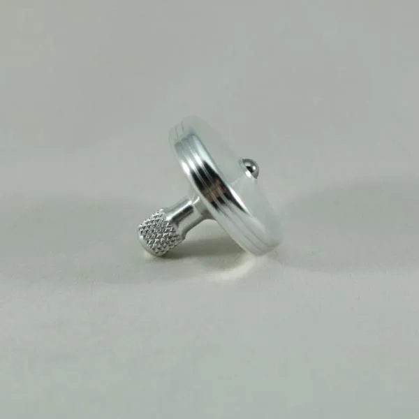 S2 - Brushed Aluminum Spinning Top