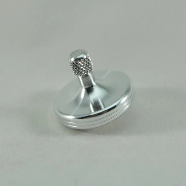 S2 - Brushed Aluminum Spinning Top