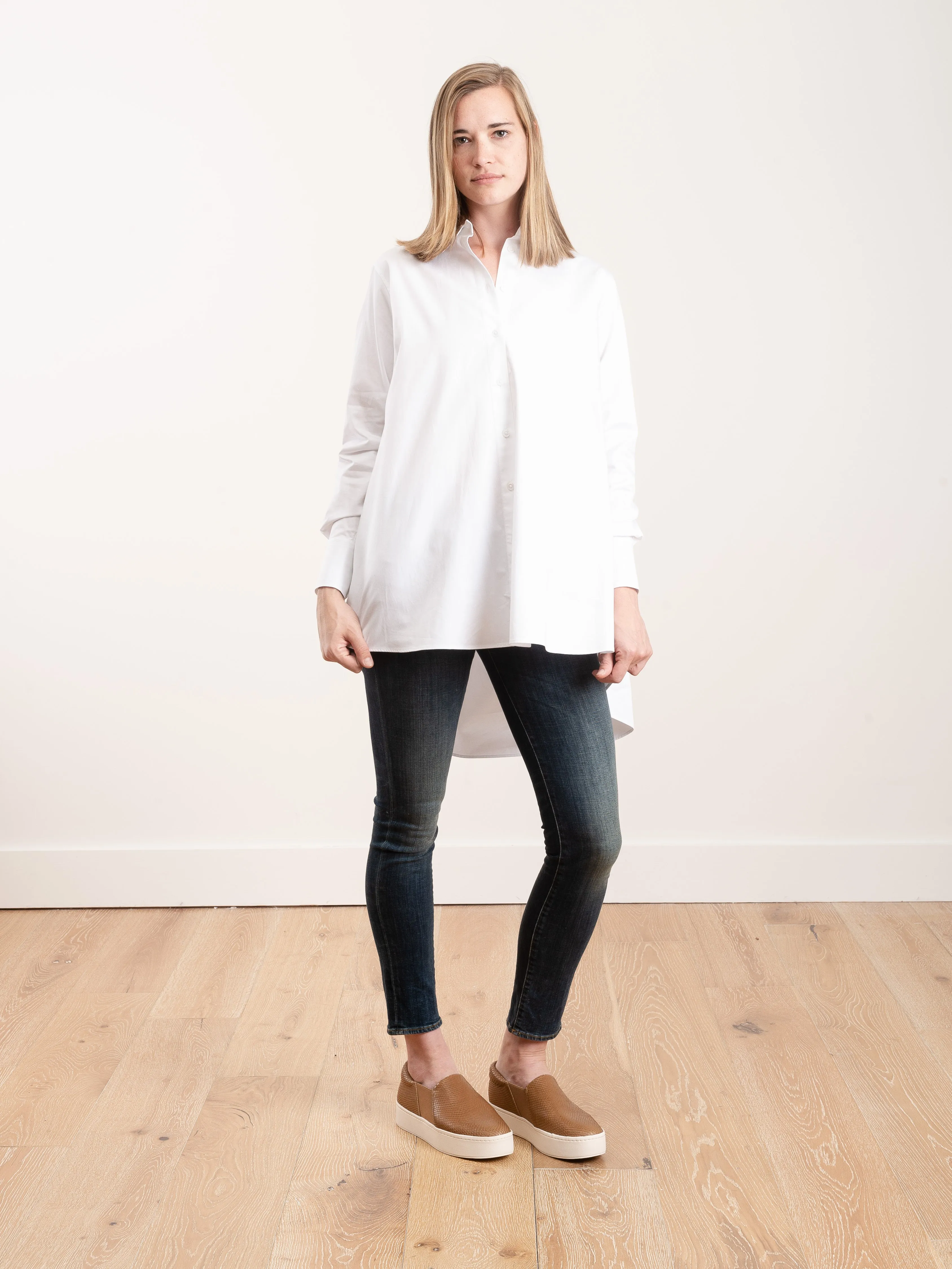 swing shirt - white