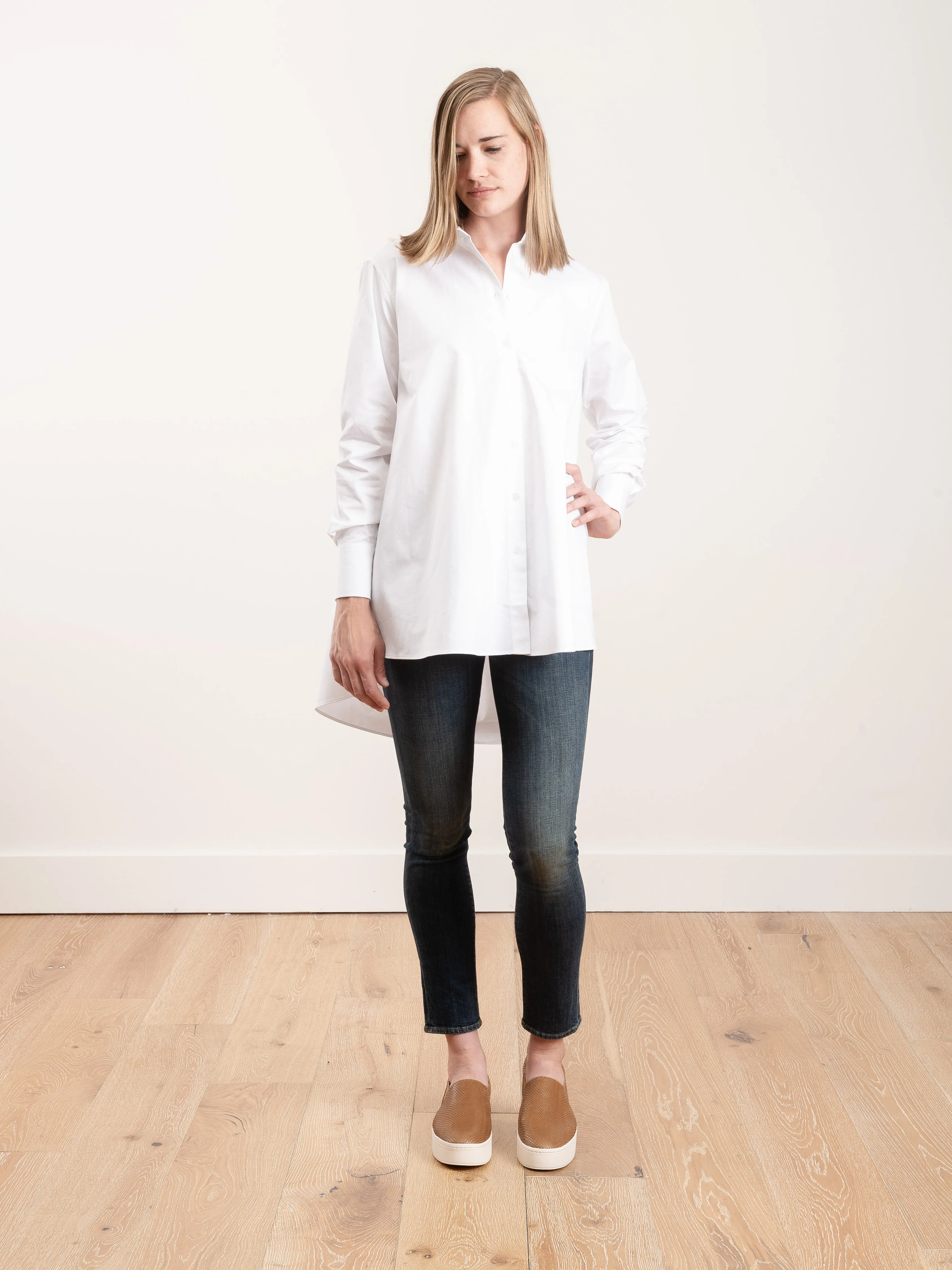 swing shirt - white