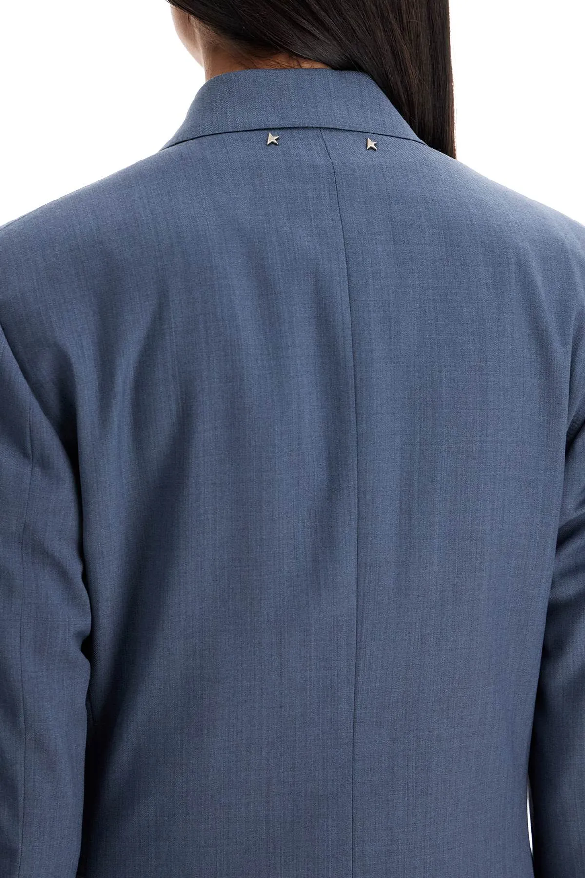 tailored wool fresco blazer