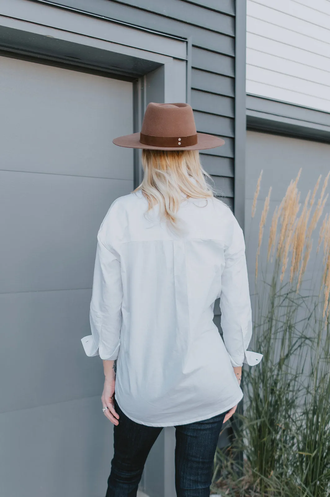 The Regan Shirt by Part Two - Bright White