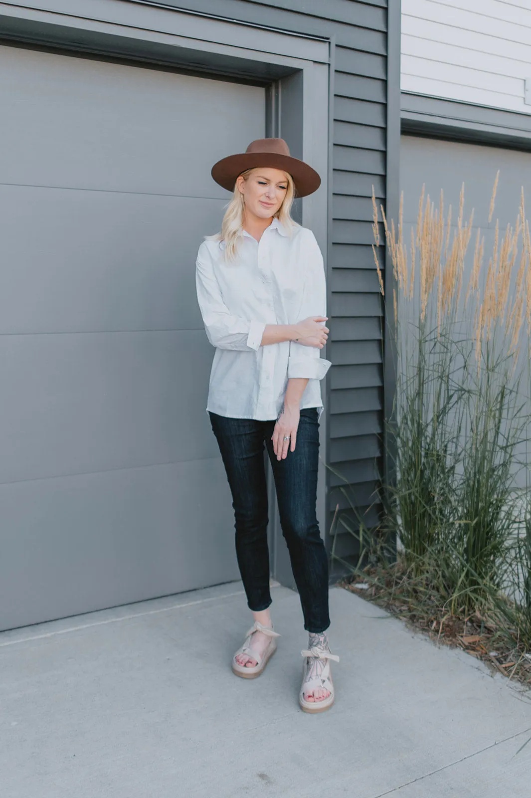 The Regan Shirt by Part Two - Bright White