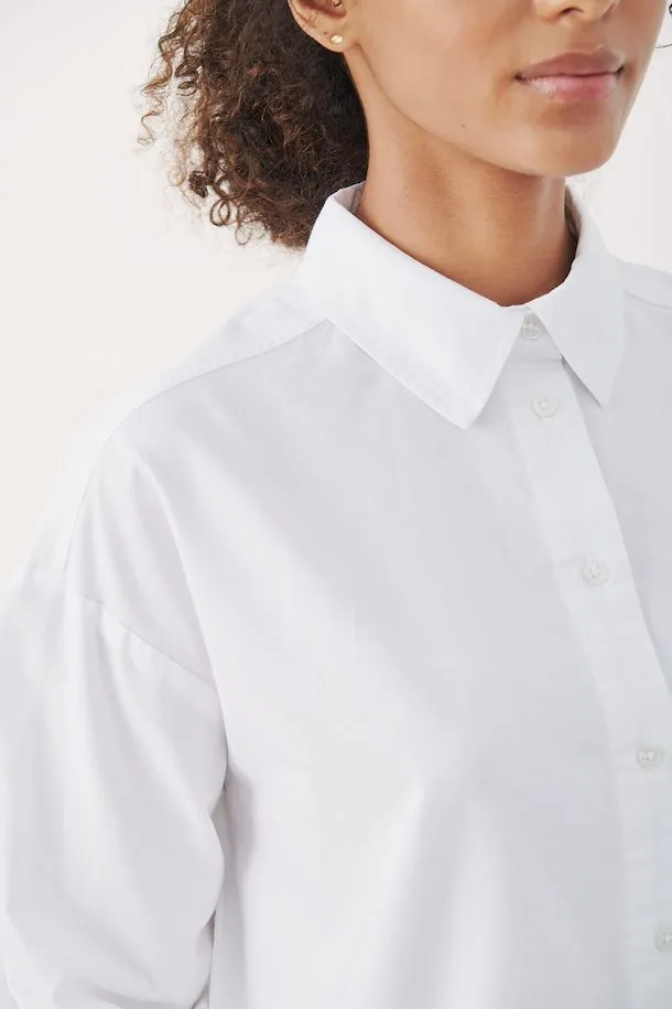 The Regan Shirt by Part Two - Bright White