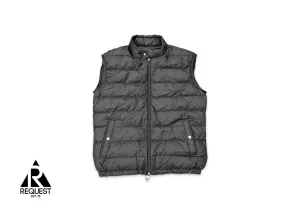 Treompan Down Vest "Black"