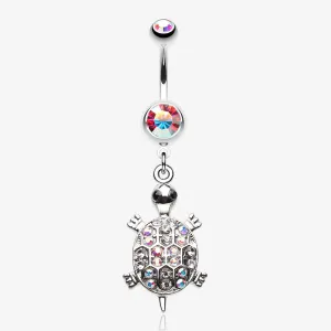 Turtle Dazzle Belly Button Ring