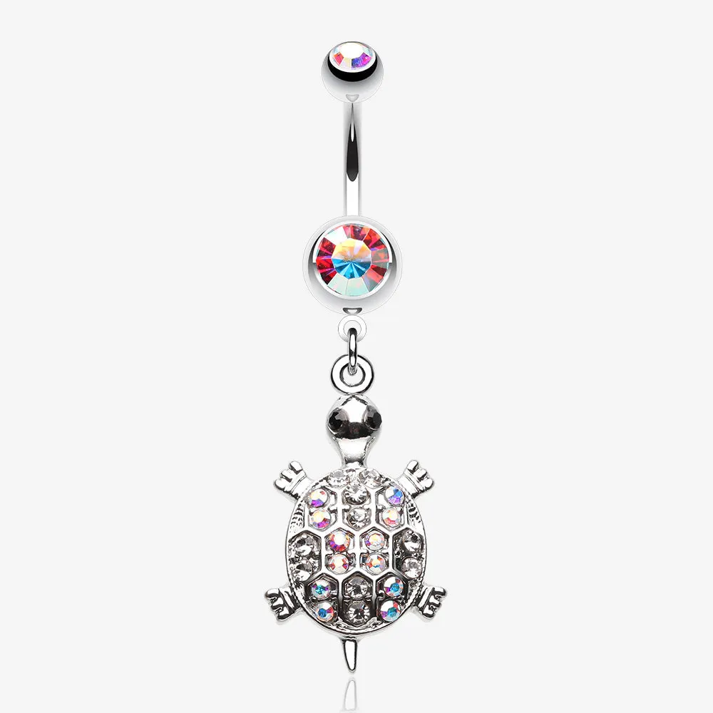 Turtle Dazzle Belly Button Ring