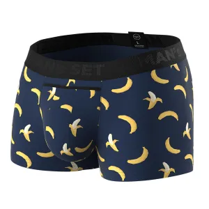 UltraSoft Trunk 3.6" OpenFly, Navy Banana