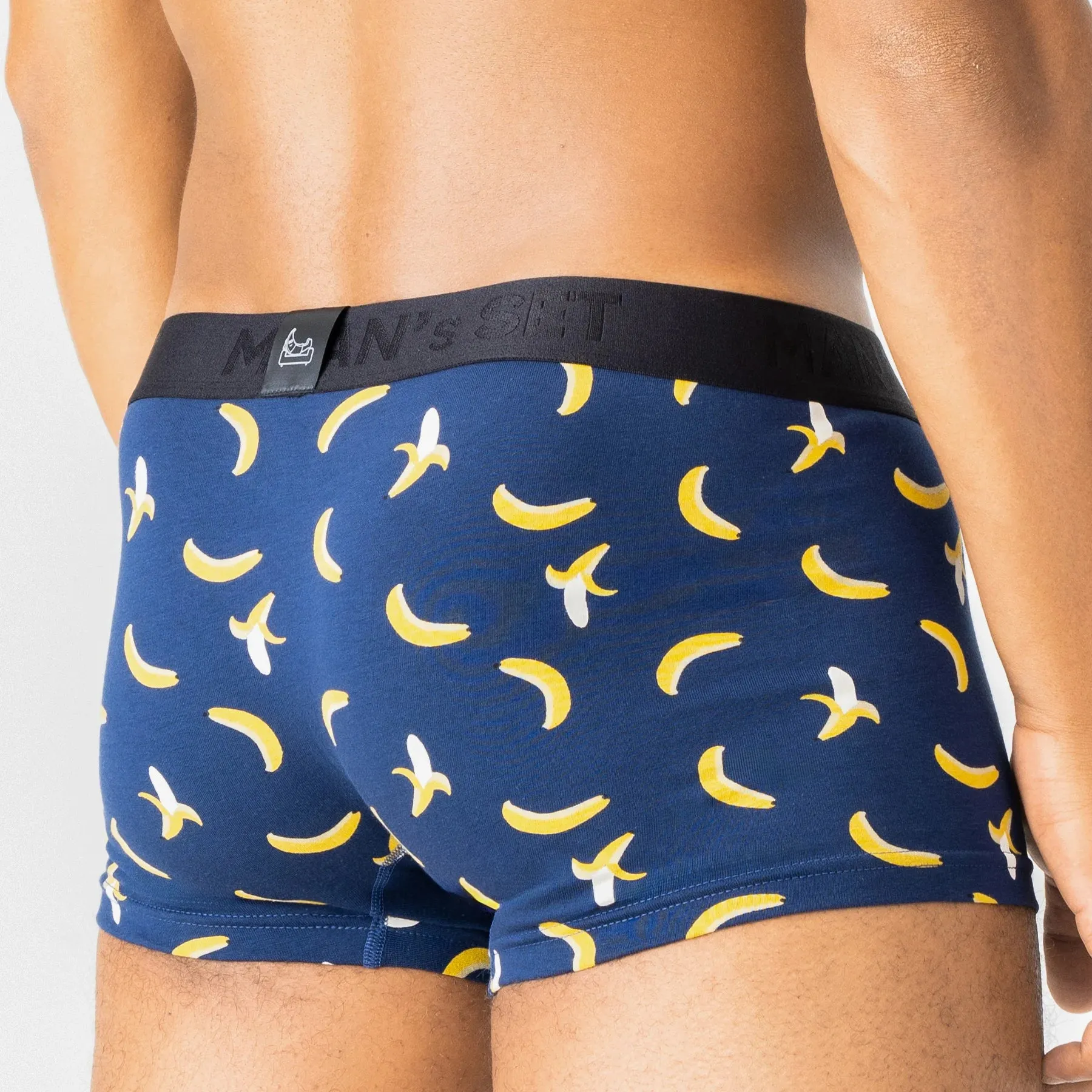 UltraSoft Trunk 3.6" OpenFly, Navy Banana
