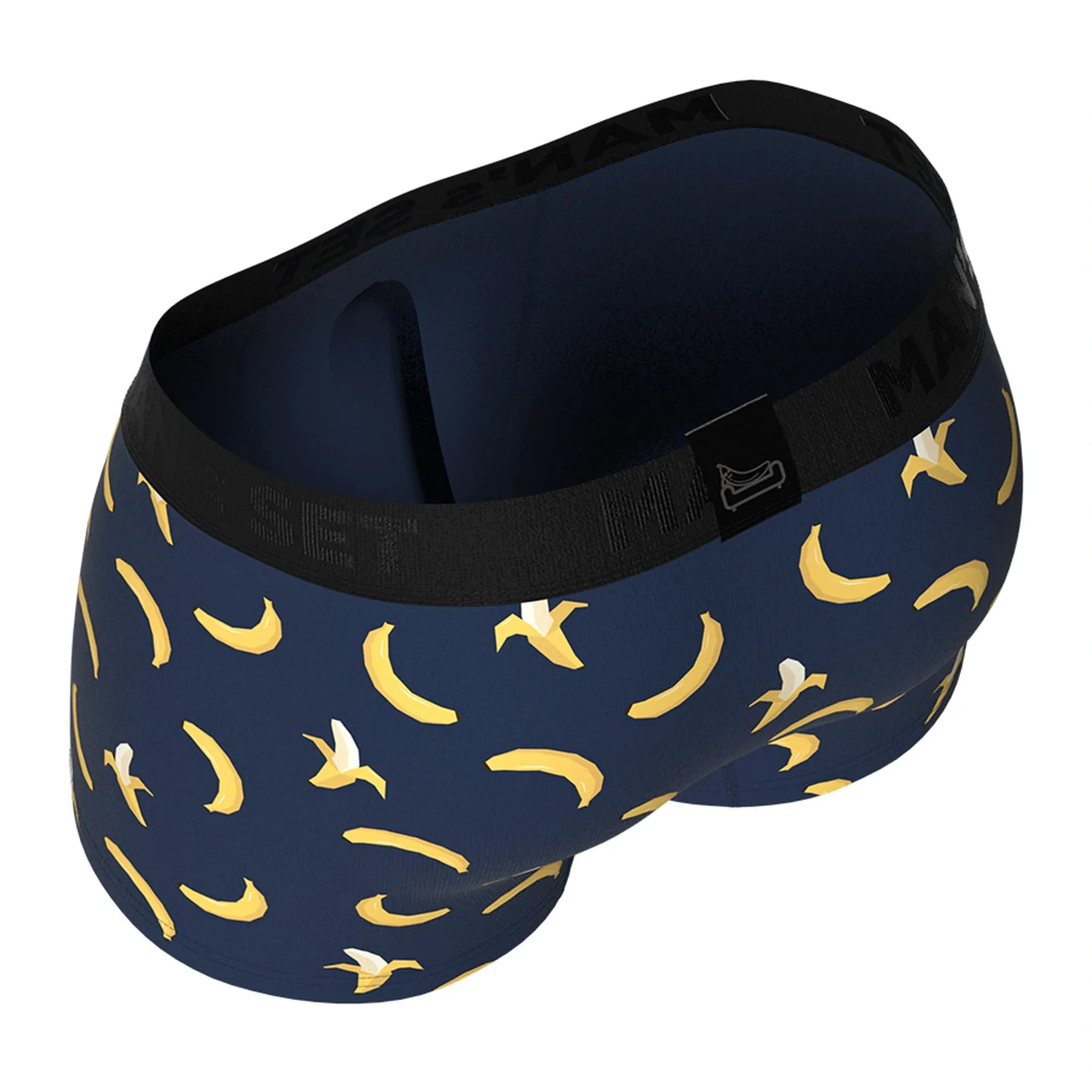 UltraSoft Trunk 3.6" OpenFly, Navy Banana