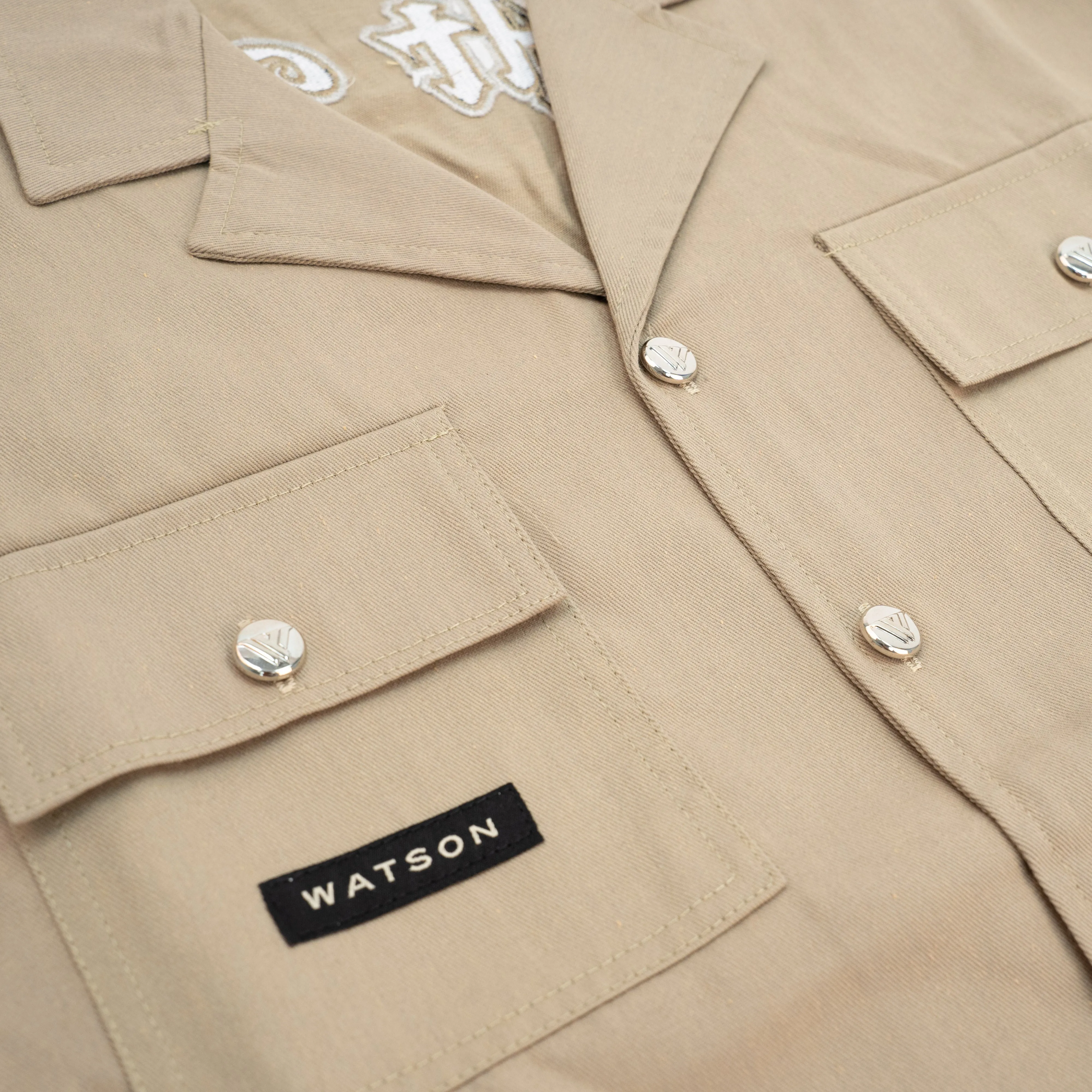 WATSON WAR AT TIMES WORK SHIRT (TAN)