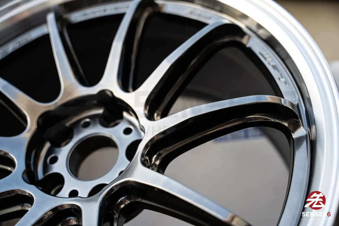 Work Emotion ZR10 1P / 19x9.5  23, 19x10.5  30 / 5x112 / Glim Black Diamond Cut Rim (GTKRC)