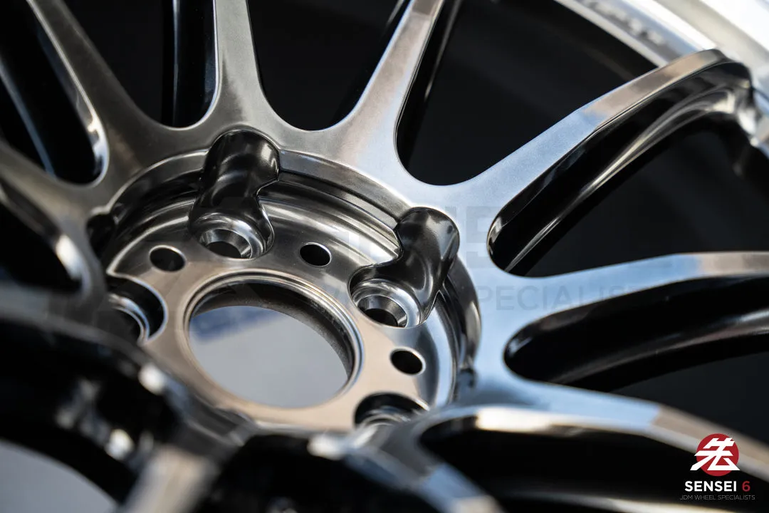 Work Emotion ZR10 1P / 19x9.5  23, 19x10.5  30 / 5x112 / Glim Black Diamond Cut Rim (GTKRC)