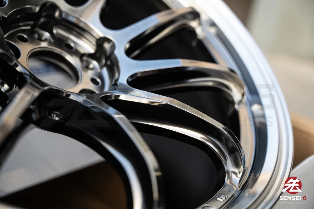 Work Emotion ZR10 1P / 19x9.5  23, 19x10.5  30 / 5x112 / Glim Black Diamond Cut Rim (GTKRC)