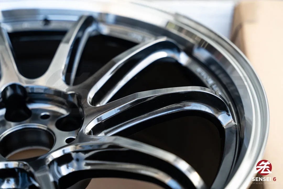 Work Emotion ZR10 1P / 19x9.5  23, 19x10.5  30 / 5x112 / Glim Black Diamond Cut Rim (GTKRC)