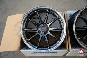 Work Emotion ZR10 1P / 19x9.5  23, 19x10.5  30 / 5x112 / Glim Black Diamond Cut Rim (GTKRC)
