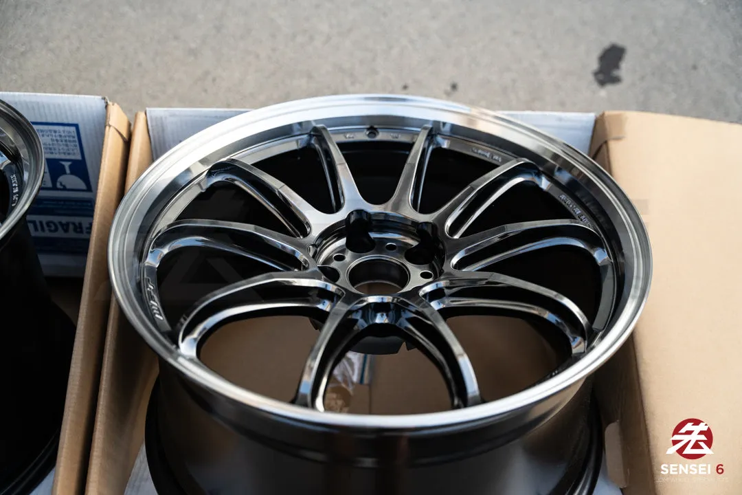 Work Emotion ZR10 1P / 19x9.5  23, 19x10.5  30 / 5x112 / Glim Black Diamond Cut Rim (GTKRC)