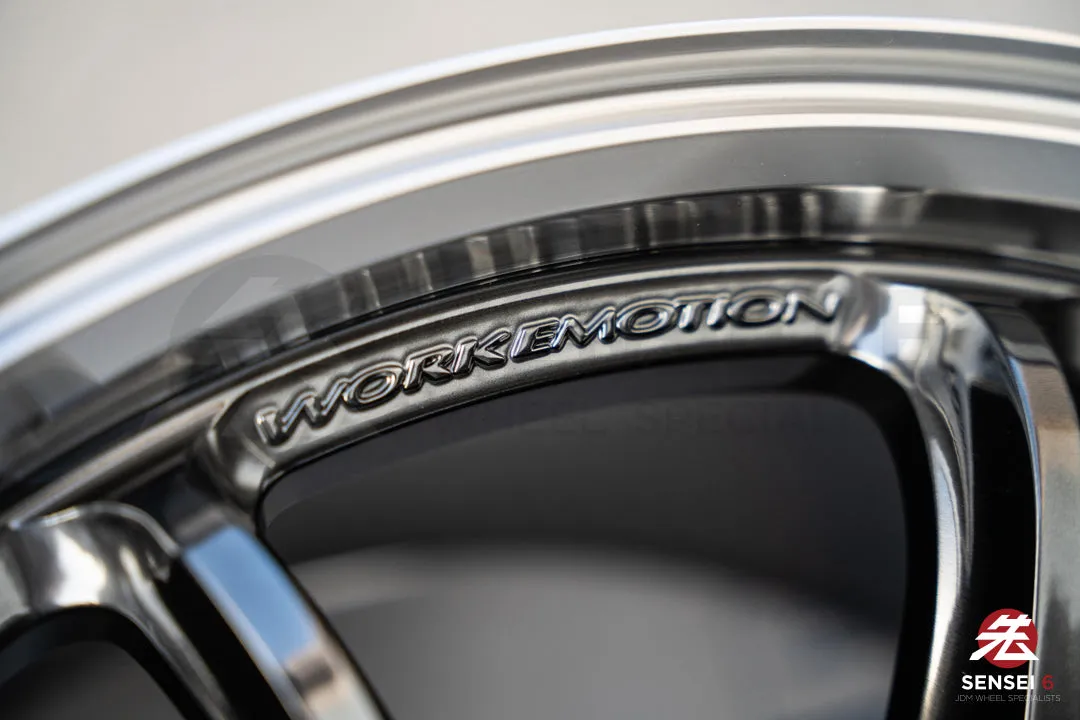 Work Emotion ZR10 1P / 19x9.5  23, 19x10.5  30 / 5x112 / Glim Black Diamond Cut Rim (GTKRC)