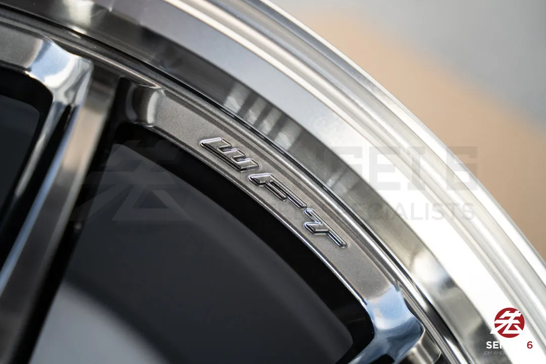 Work Emotion ZR10 1P / 19x9.5  23, 19x10.5  30 / 5x112 / Glim Black Diamond Cut Rim (GTKRC)