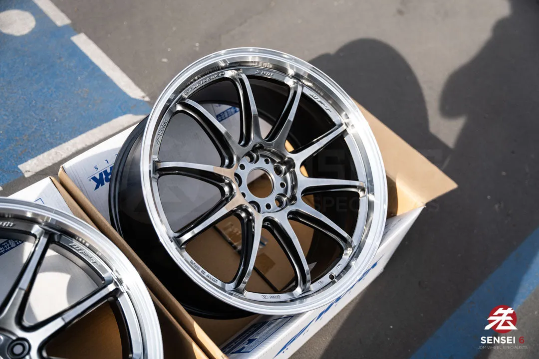 Work Emotion ZR10 1P / 19x9.5  38 / 5x114.3 / Glim Black Diamond Cut Rim (GTKRC)