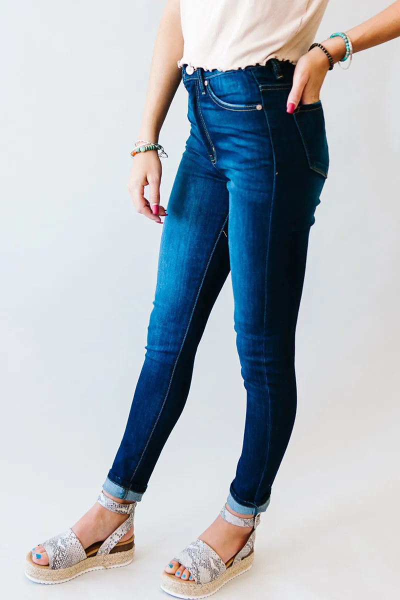 Work Harder Kancan High Rise Dark Wash Skinny