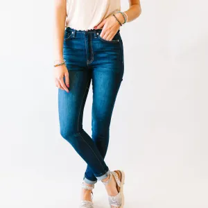 Work Harder Kancan High Rise Dark Wash Skinny