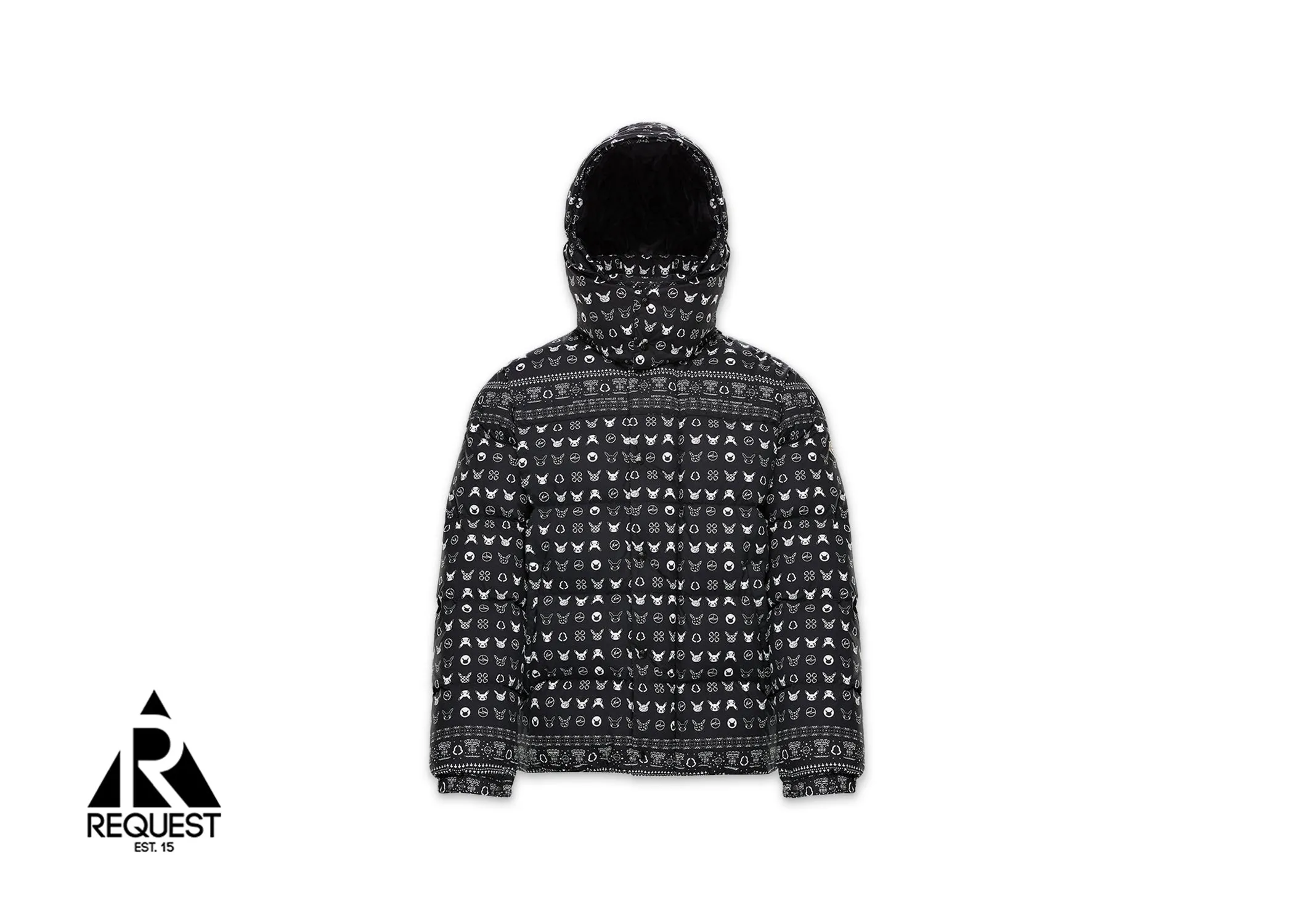 x Fragment Pokemon Pikachu Down Jacket "Black"