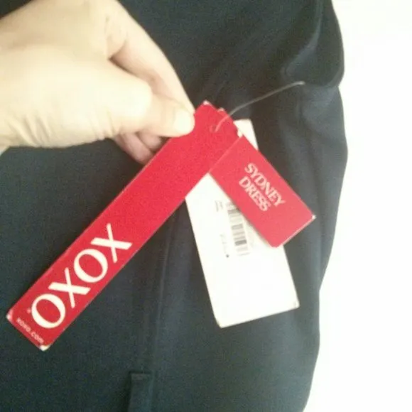 XOXO Navy Peplum Sheath Dress NWT Size 0